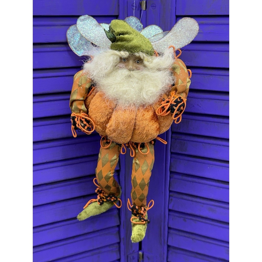Mark Roberts Pumpkin Pie Fairy Medium 10" Box Has Issues‎ No COA See Photos